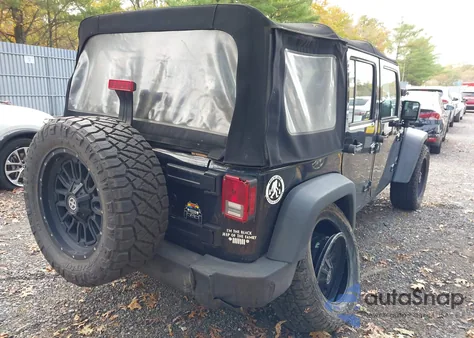 2017 Jeep Wrangler Unlimited Sport 4X4 из США, поврежденный, VIN 1C4BJWDG7HL527818